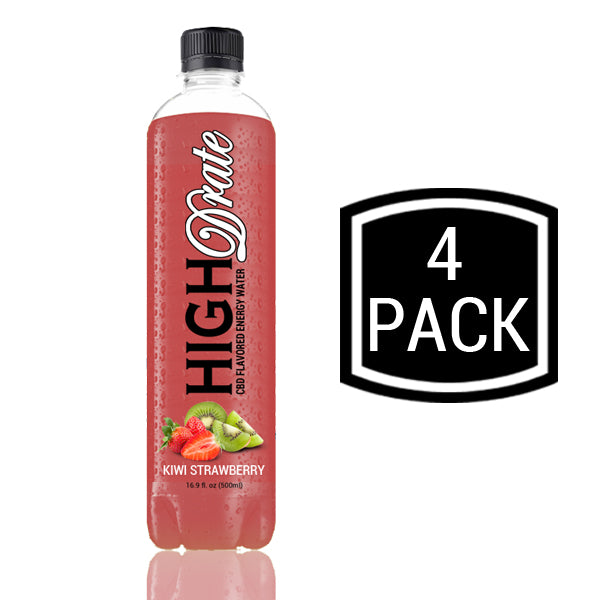 Kiwi Strawberry - 4 Pack CBD Infused Energy Water